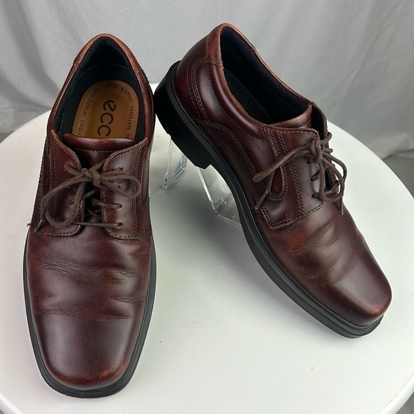 ECCO Men’s Brown Leather Oxford Dress Shoes main image 6